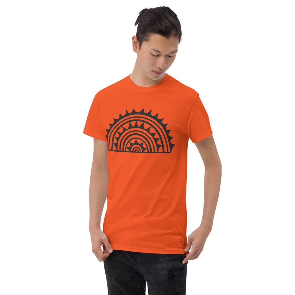 Spiral Rayed Semicircle (Gildan) Short Sleeve T-Shirt