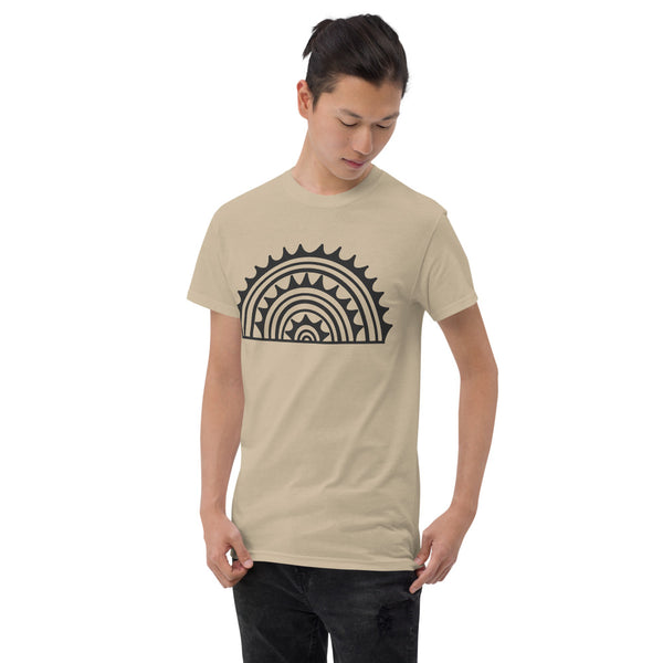 Spiral Rayed Semicircle (Gildan) Short Sleeve T-Shirt