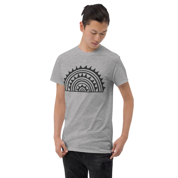 Spiral Rayed Semicircle (Gildan) Short Sleeve T-Shirt