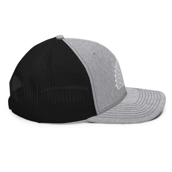 Spiro Rayed Semicircle Richardson Trucker Cap